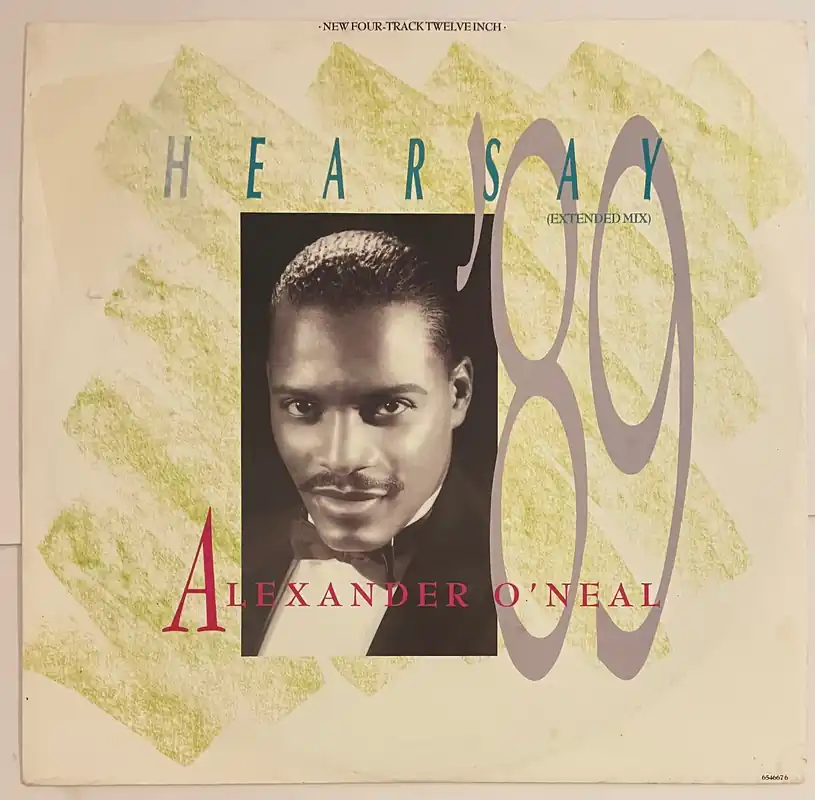 Alexander O'Neal - Hearsay '89 (Extended Mix) 12" Single– museum vinyl Get Yours