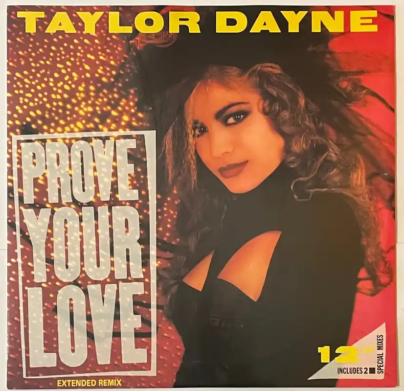 Taylor Dayne - Prove Your Love (Extended Remix) 12" Single– museum vinyl Direct From Manufacturer