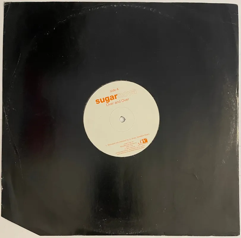 Cheap SugarNova - Over And Over 12" Single– museum vinyl