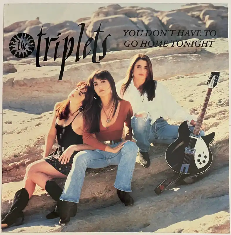 Warranty Included The Triplets - You Don't Have To Go Home Tonight 12" Single– museum vinyl