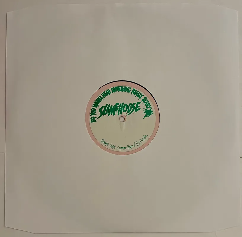 Slimehouse - Do You Wanna Hear Something Really Scary 12" Single– museum vinyl High Quality