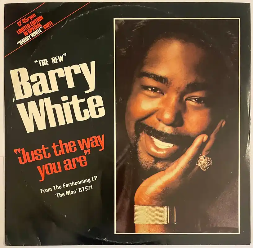 Same Day Shipping Barry White - Just The Way You Are 12" Single (Ltd White/Marble)– museum vinyl