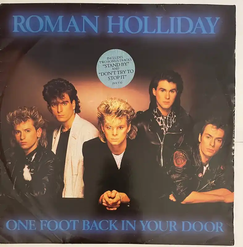 Roman Holiday - One Foot Back In Your Door 12" Single– museum vinyl Genuine