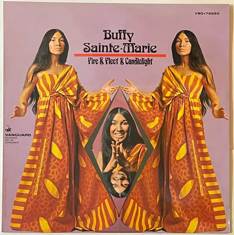 Best Seller Buffy Sainte-Marie - Fire & Fleet & Candlelight Lp– museum vinyl