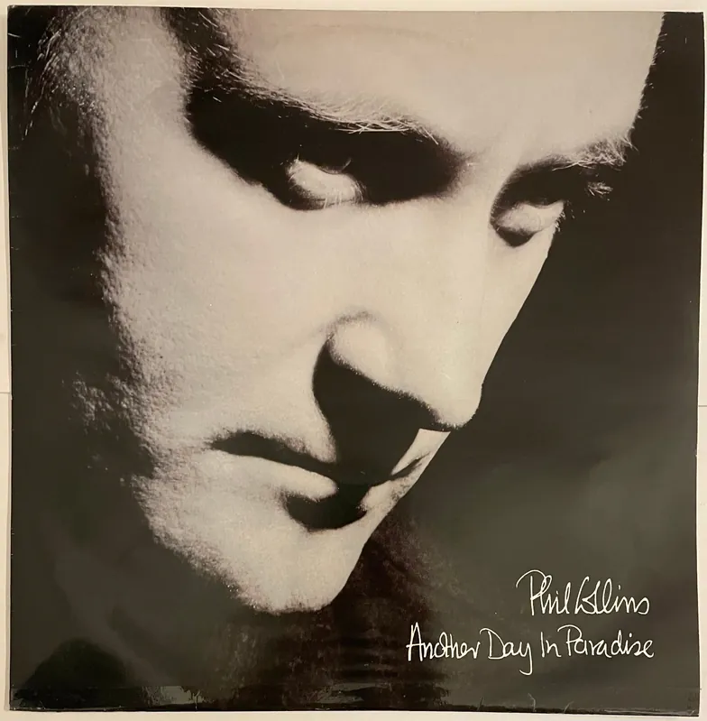 Phil Collins - Another Day In Paradise 12" Single– museum vinyl Worldwide Shipping