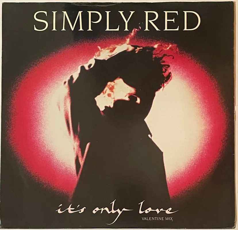 Simply Red - It's Only Love (Valentine Mix) 12" Single– museum vinyl Special Discount