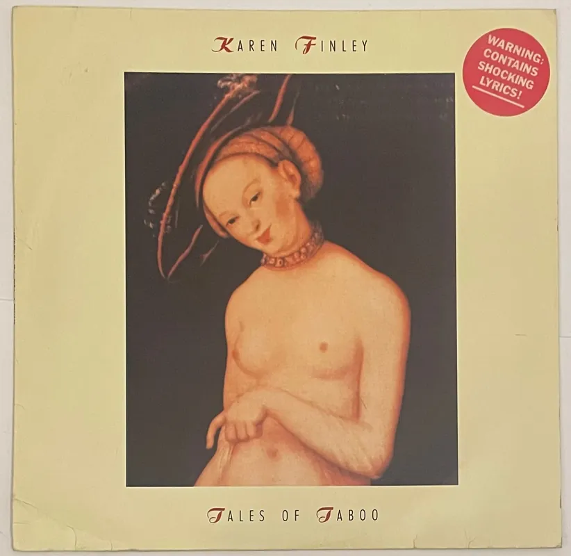 Karen Finley - Tales Of Taboo 12" Single– museum vinyl Best Seller