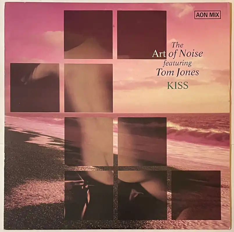 The Art Of Noise Featuring Tom Jones - Kiss (AON Mix) 12" Single– museum vinyl Warranty Included