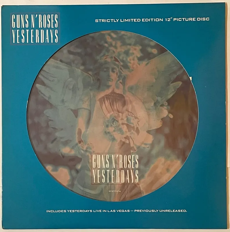 Secure Checkout Guns N' Roses - Yesterdays 12" Single (Ltd Picture Disc)– museum vinyl