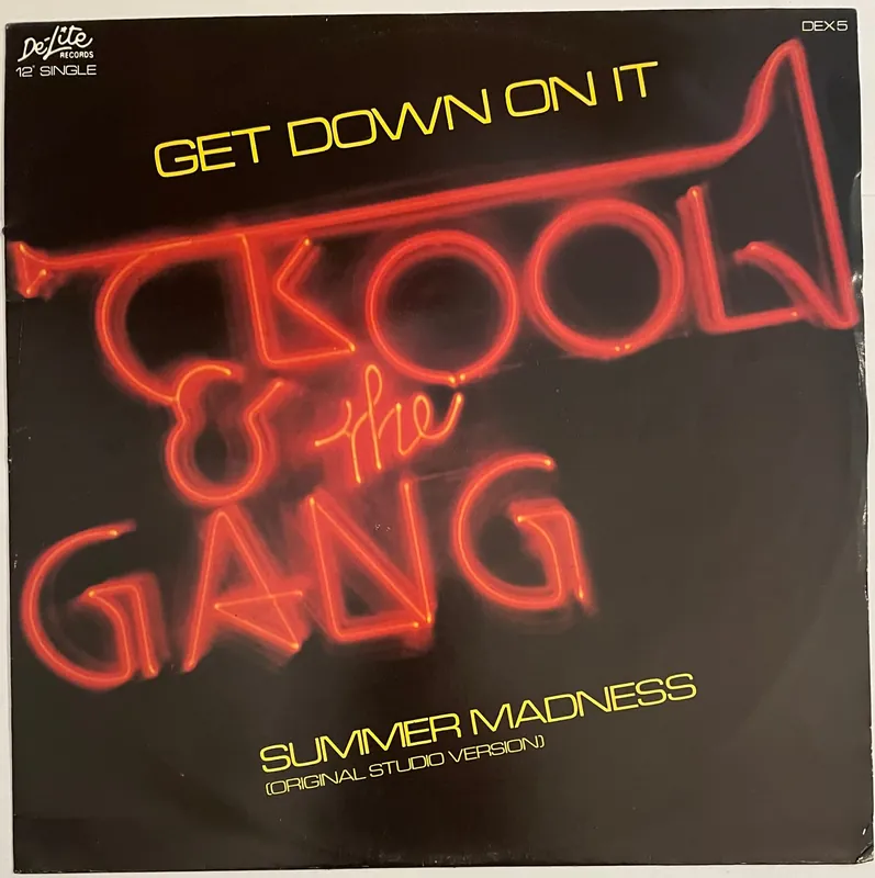 Kool & The Gang - Get Down On It / Summer Madness 12" Single– museum vinyl In Demand