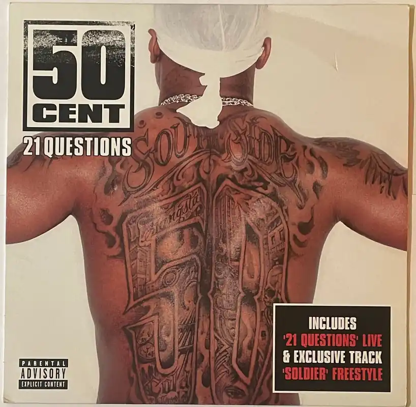 50 Cent - 21 Questions 12" Single– museum vinyl Direct From Manufacturer