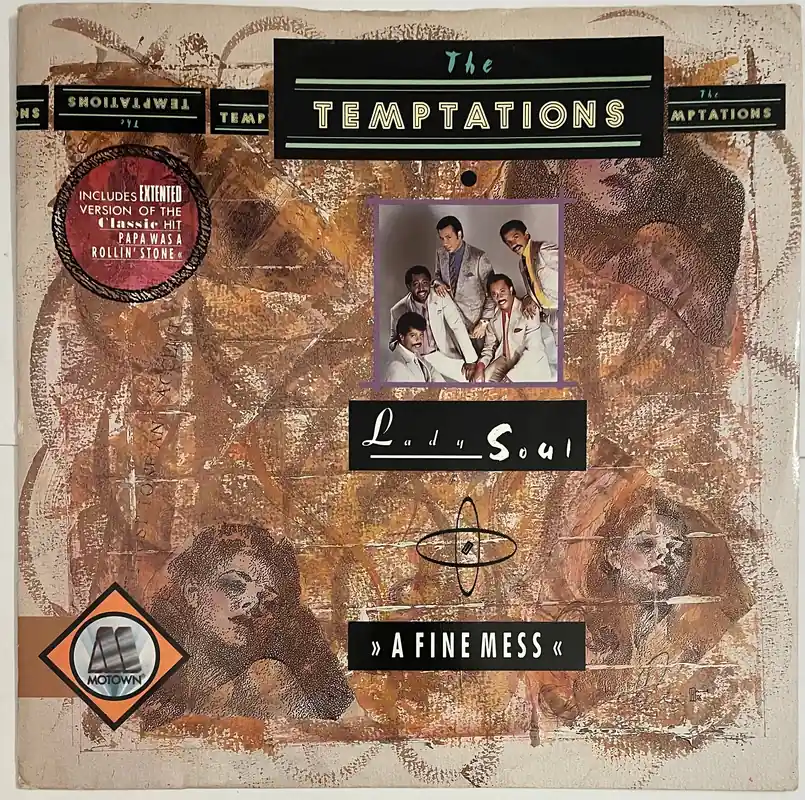 The Temptations – Lady Soul / A Fine Mess / Papa Was A Rollin' Stone 1– museum vinyl Holiday Sale