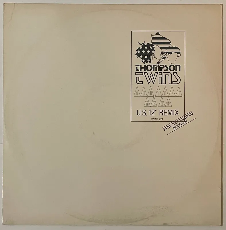 Thompson Twins - You Take Me Up (U.S. 12" Remix) 12" Single– museum vinyl Exclusive Offer