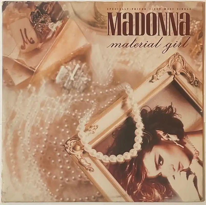 Same Day Shipping Madonna - Material Girl 12" Single (US Press, Maxi Single)– museum vinyl