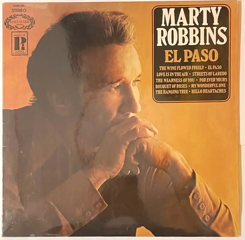 Top Rated Marty Robins - El Paso Lp– museum vinyl